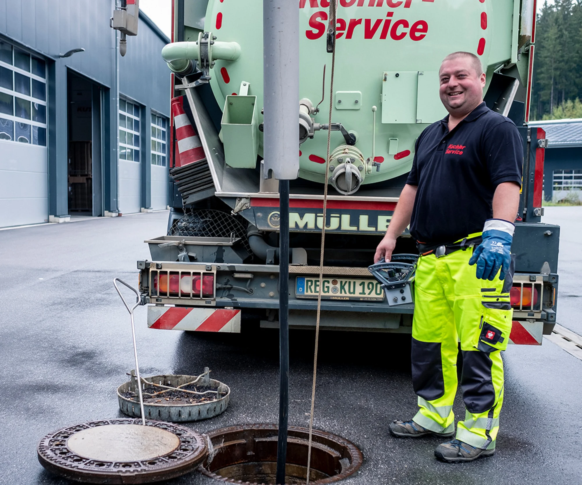 Kanalreinigung in Neukirchen vorm Wald